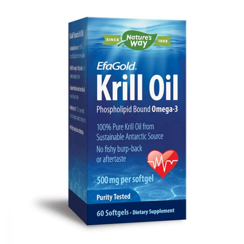 Nature's Way EfaGold Krill Oil 60 softgels