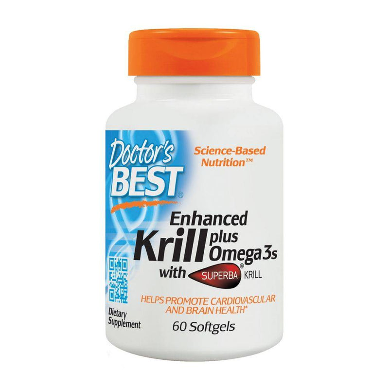 Doctor's Best Real Krill Enhanced with DHA & EPA 60 softgels