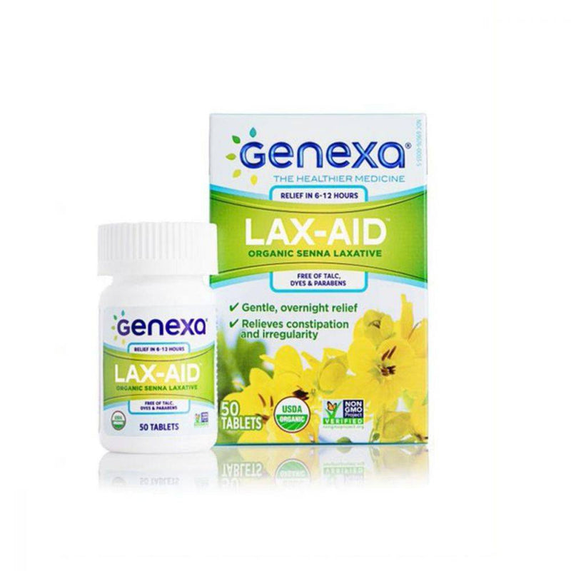 Genexa Lax-Aid 50 tablets