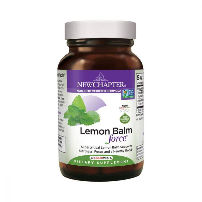 New Chapter Lemon Balm Force 30 vcaps