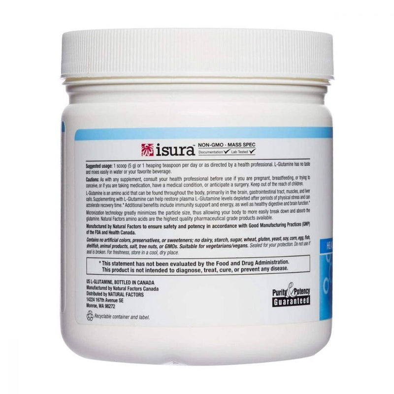 Natural Factors L-Glutamine Micronized Powder 8oz