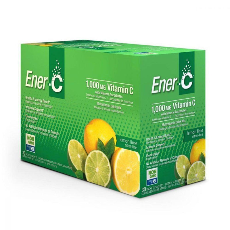 Ener-C 1000mg Vitamin C Drink Mix - Lemon Lime 30 packets