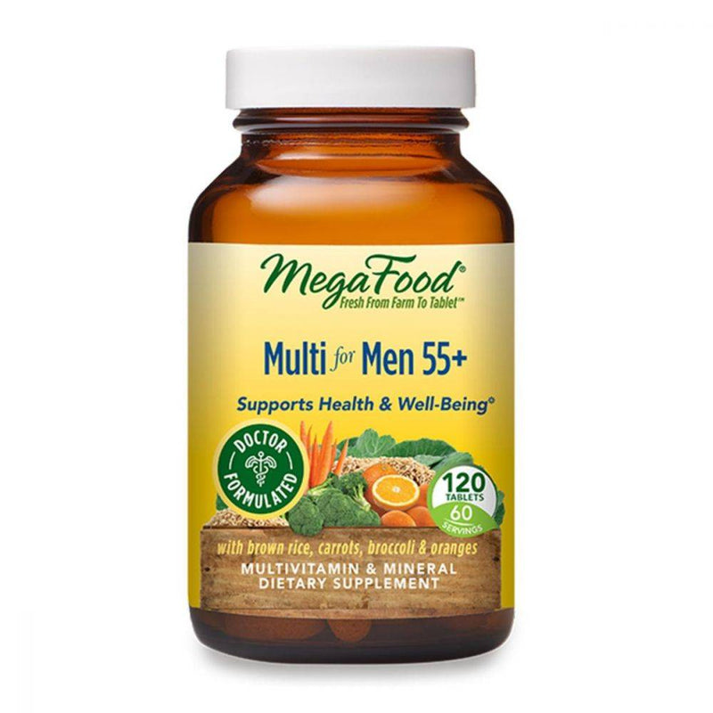 MegaFood Multi for Men 55+ 120 tablets