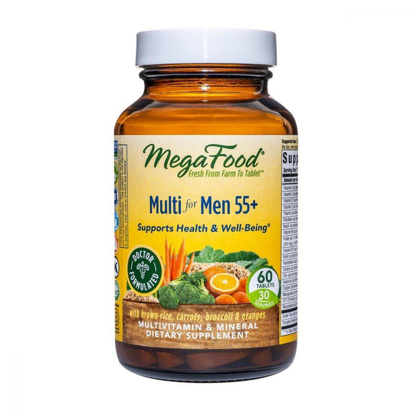 MegaFood Multi for Men 55+ 60 tablets