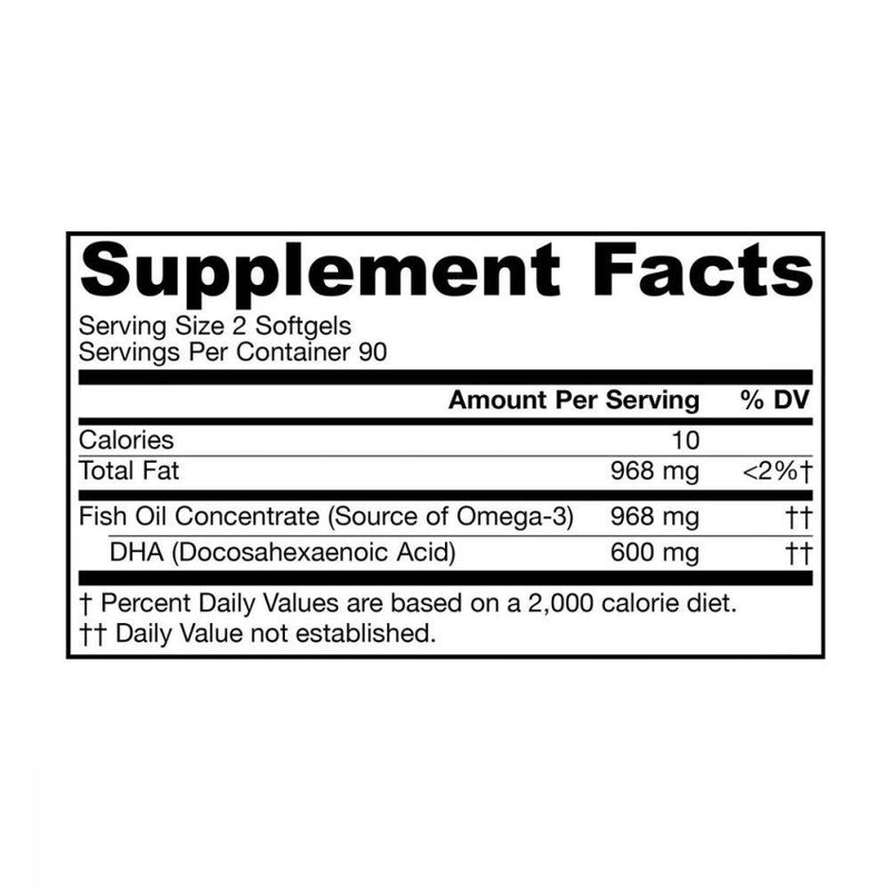 Jarrow Formulas Max DHA 180 softgels