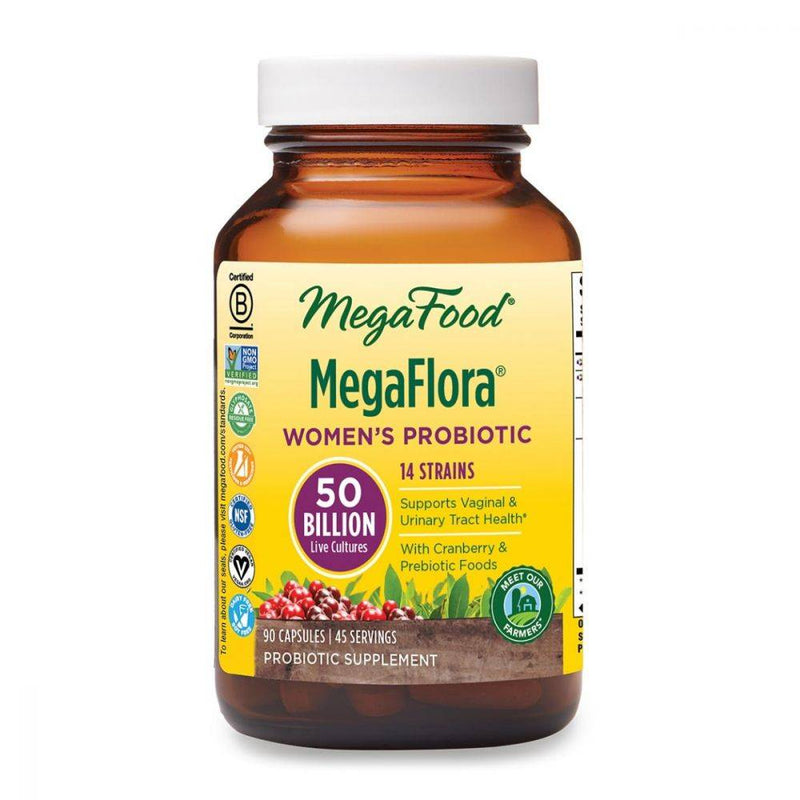 MegaFood MegaFlora Women's Probiotic 90 capsules
