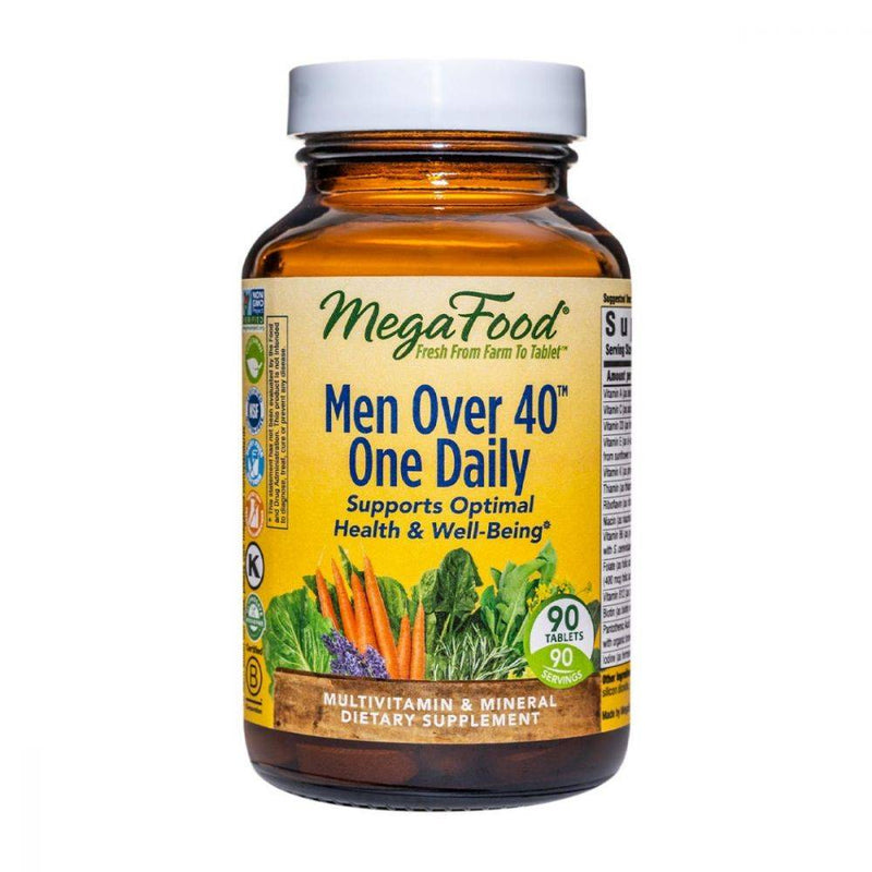 MegaFood Men Over 40 One Daily 90 tablets