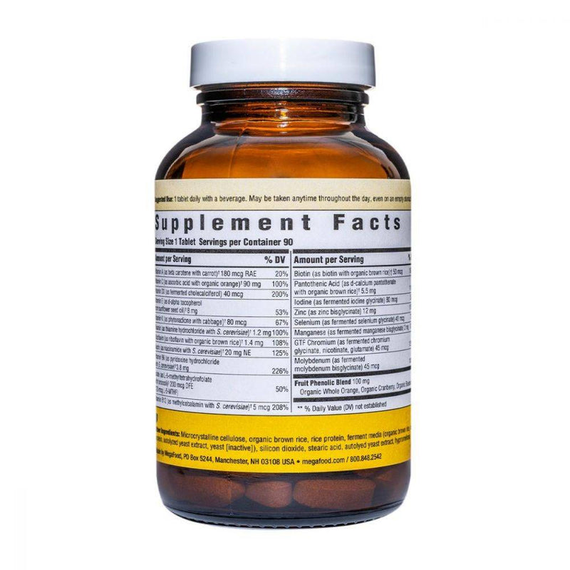 MegaFood Men Over 55 One Daily 90 tablets