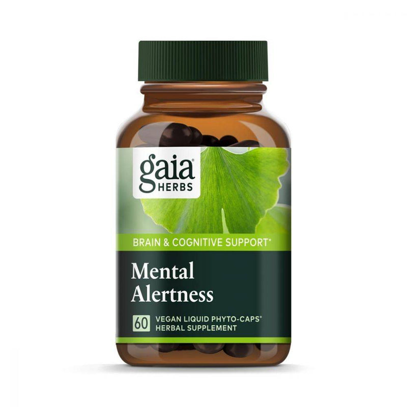 Gaia Herbs Mental Alertness 60 vcaps