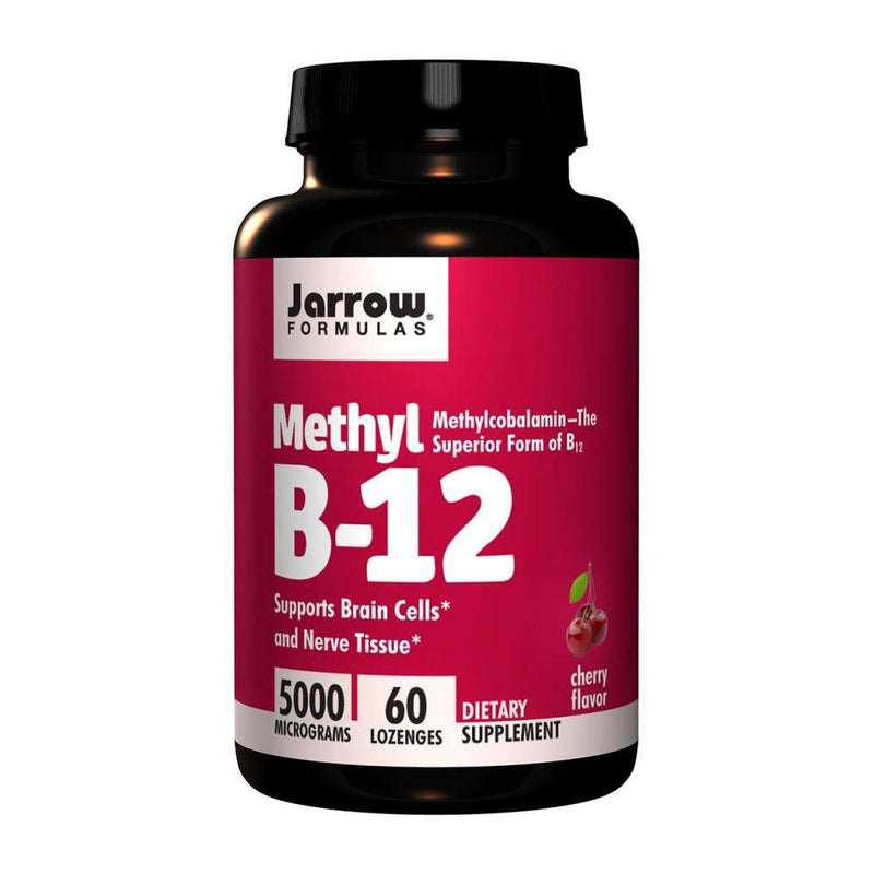 Jarrow Formulas Methyl B-12 5000mcg 60 lozenges