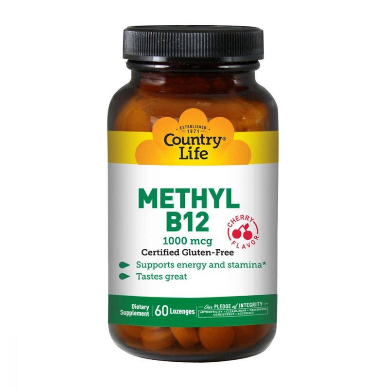 Country Life Methyl B12 1000mcg 60 lozenges