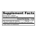 Jarrow Formulas Milk Thistle 200 vcaps