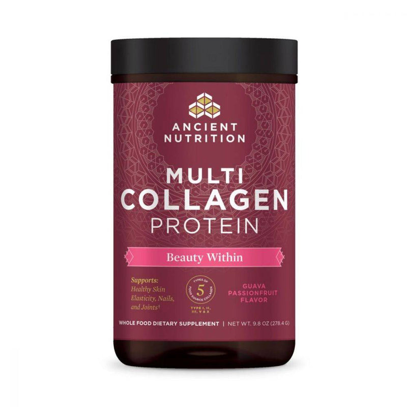 Ancient Nutrition Multi Collagen Protein Beauty Within - Guava Passionfruit 9.8oz