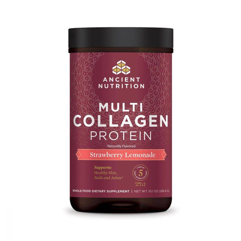 Ancient Nutrition Multi Collagen Protein - Strawberry Lemonade 10.1oz
