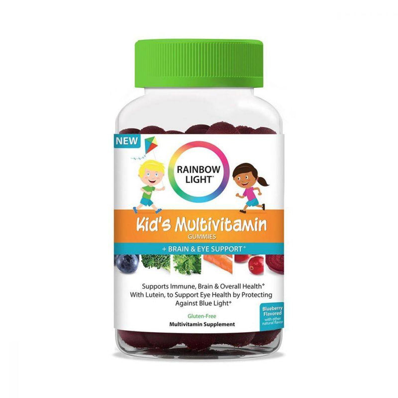 Rainbow Light Kid's Multivitamin Gummies with Brain & Eye Support 120 count