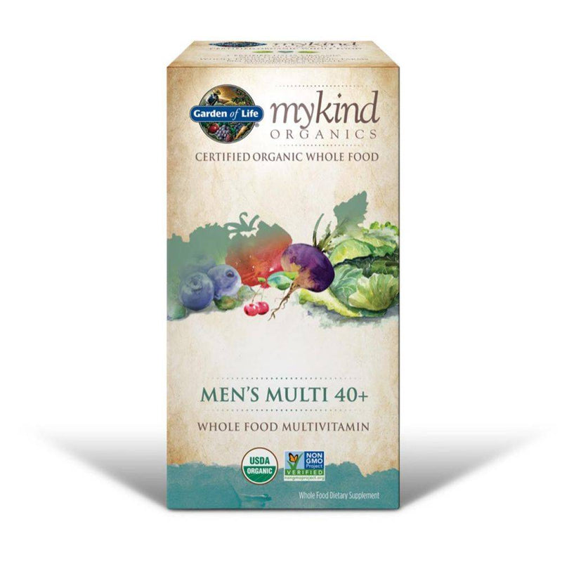 Garden of Life mykind Organics Men's Multi 40+ 60 tablets