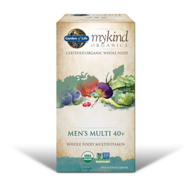 Garden of Life mykind Organics Men's Multi 40+ 120 tablets