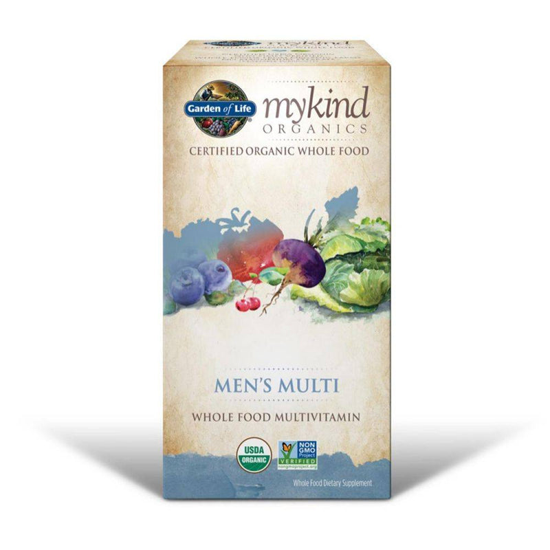 Garden of Life mykind Organics Men's Multi 120 tablets