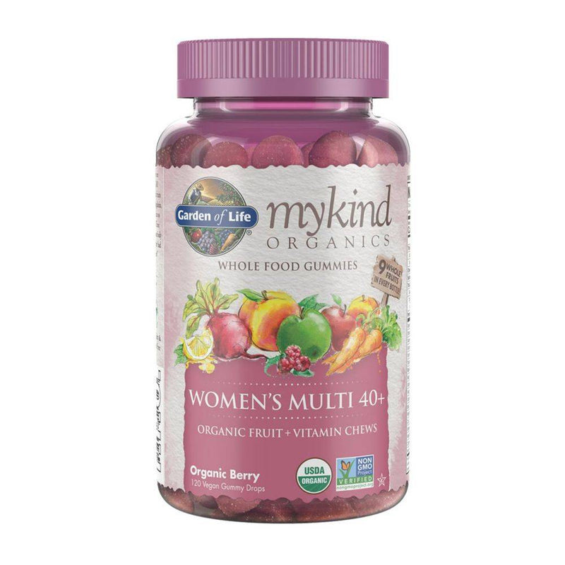Garden of Life mykind Organics Women's 40+ Multi Gummies 120 count