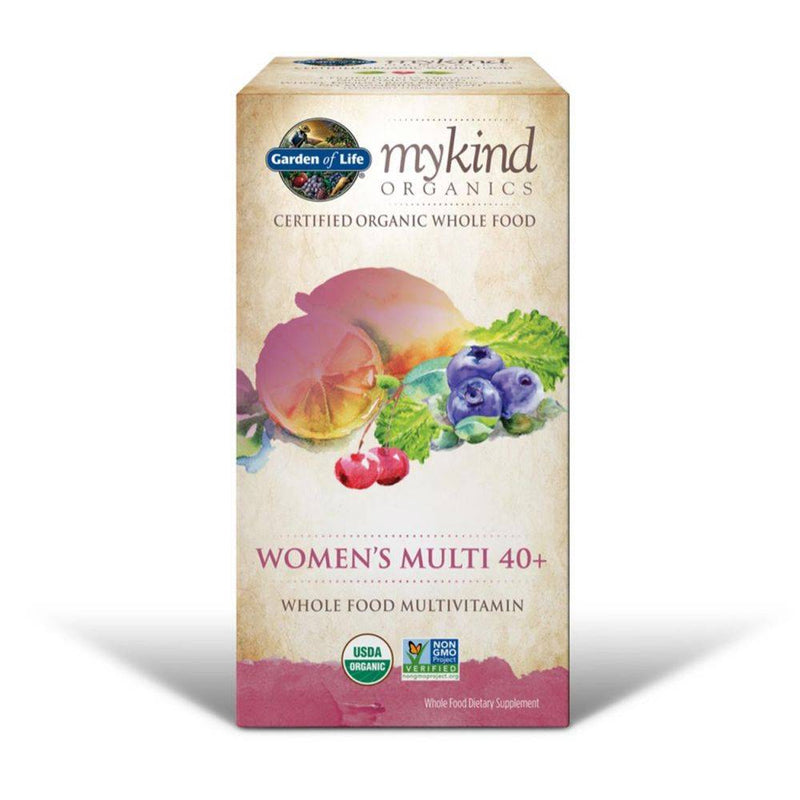 Garden of Life mykind Organics Women's Multi 40+ 60 tablets