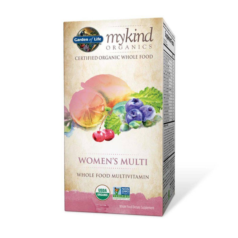 Garden of Life mykind Organics Women's Multi 120 tablets