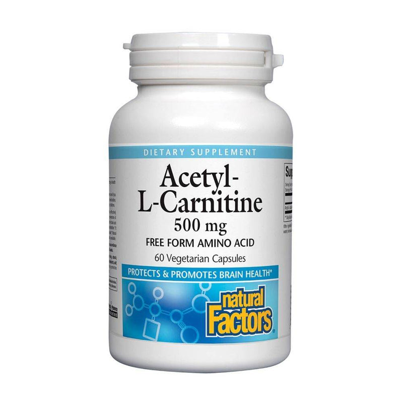 Natural Factors Acetyl-L-Carnitine 60 vcaps
