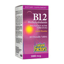 Natural Factors B12 Methylcobalamin 5000mcg 60 chewables