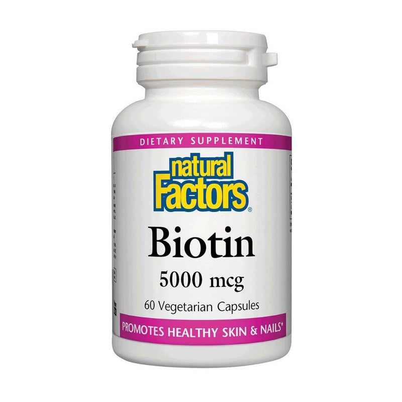 Natural Factors Biotin 5000mcg 60 vcaps