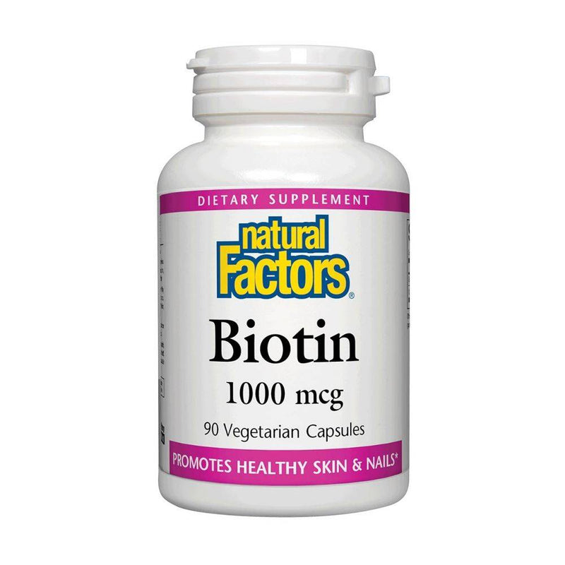Natural Factors Biotin 1000mcg 90 vcaps