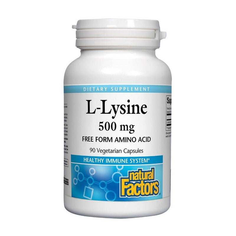 Natural Factors L-Lysine 90 vcaps