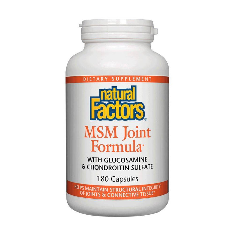 Natural Factors MSM Joint Formula 180 capsules