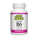 Natural Factors B6 Pyridoxine HCl 100mg 90 tablets