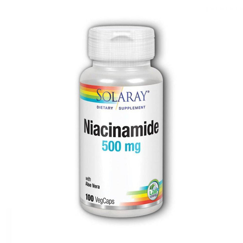 Solaray Niacinamide 500 mg 100 Caps