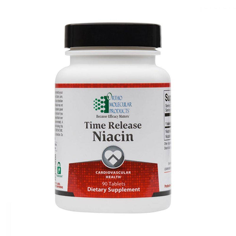 Ortho Molecular Time Release Niacin 90 tablets