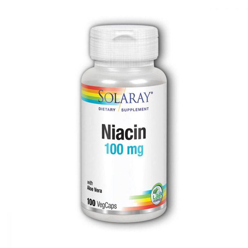 Solaray Niacin 100 mg 100 Caps