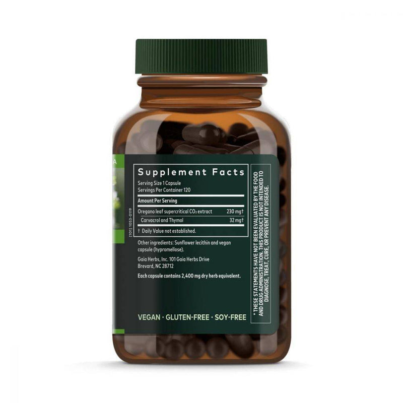 Gaia Herbs Oil Of Oregano 120 vcaps