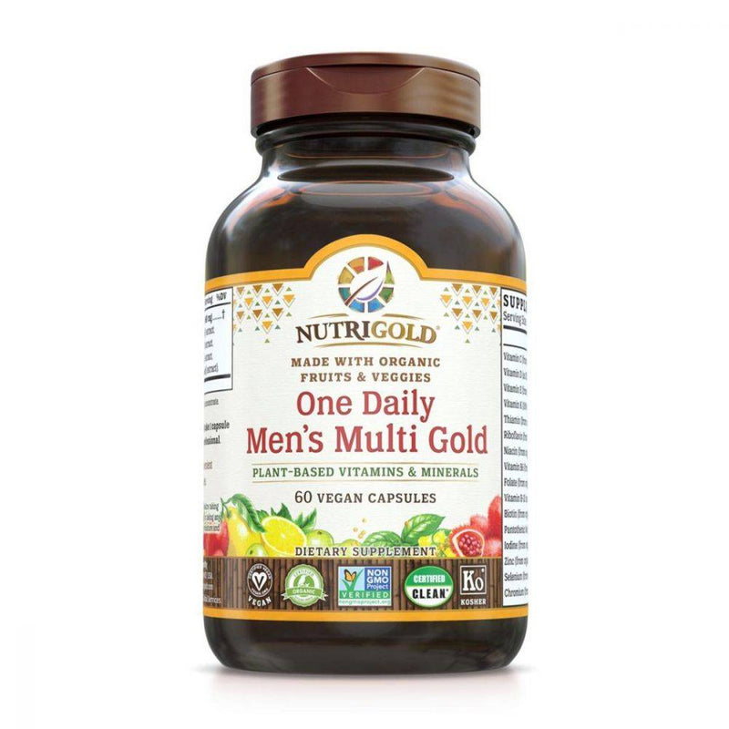 NutriGold One Daily Men's Multi Gold 60 vcaps
