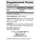 Doctor's Best MSM 1000mg 180 capsules
