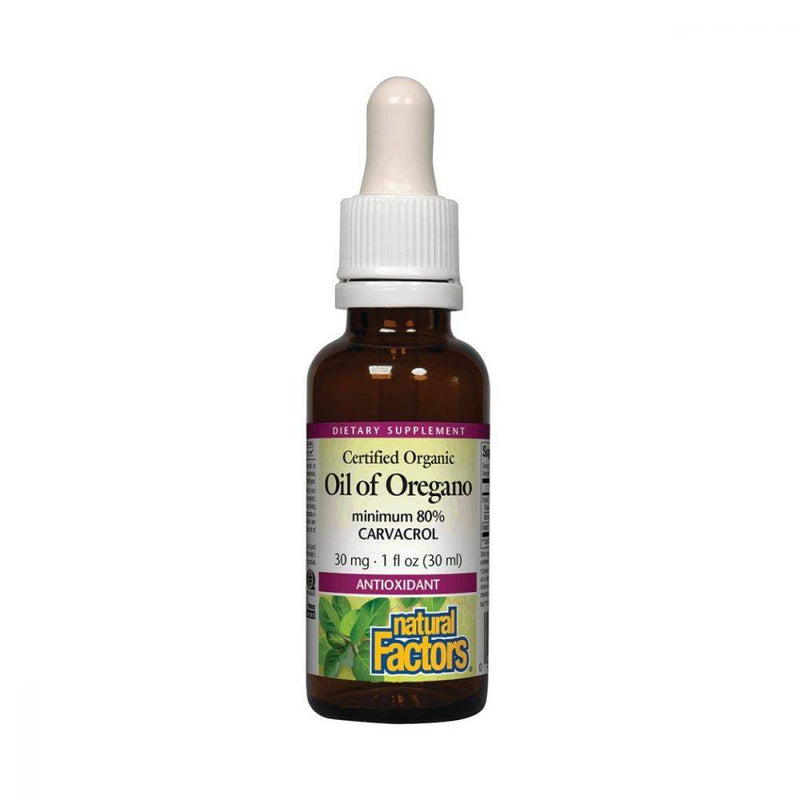 Natural Factors Organic Oil Of Oregano 1oz