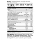 SmartyPants Organics Men's Complete Multivitamin 120 gummies