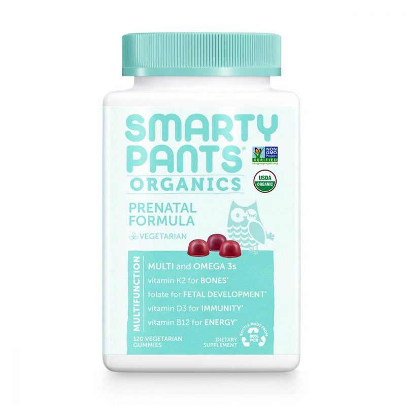 SmartyPants Organics Prenatal Complete Multivitamin 120 gummies