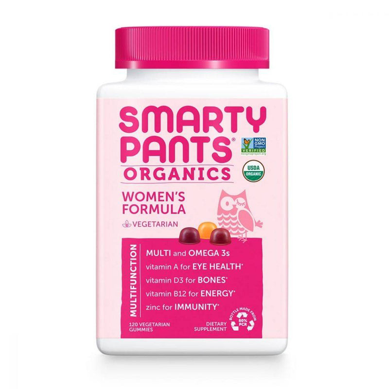 SmartyPants Organics Women's Complete Multivitamin 120 gummies