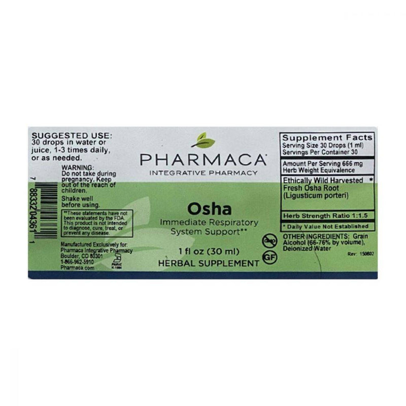 Pharmaca Osha Extract 1oz