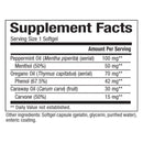 Natural Factors Peppermint & Oregano Oil Complex 60 softgels