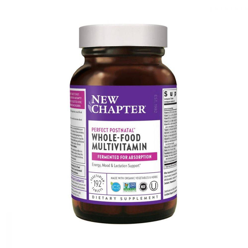 New Chapter Perfect Postnatal Multivitamin 192 tablets