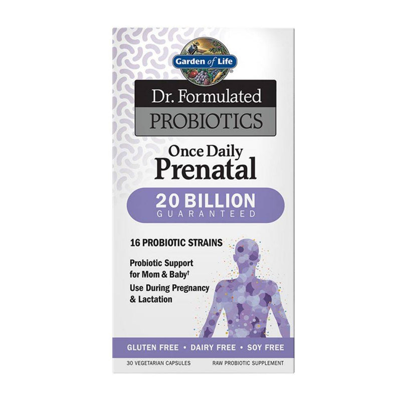 Garden of Life Dr. Formulated Once Daily Prenatal Probiotics 30 vcaps
