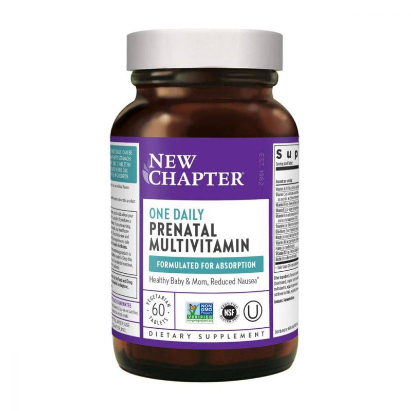 New Chapter One Daily Prenatal Multivitamin 60 tablets