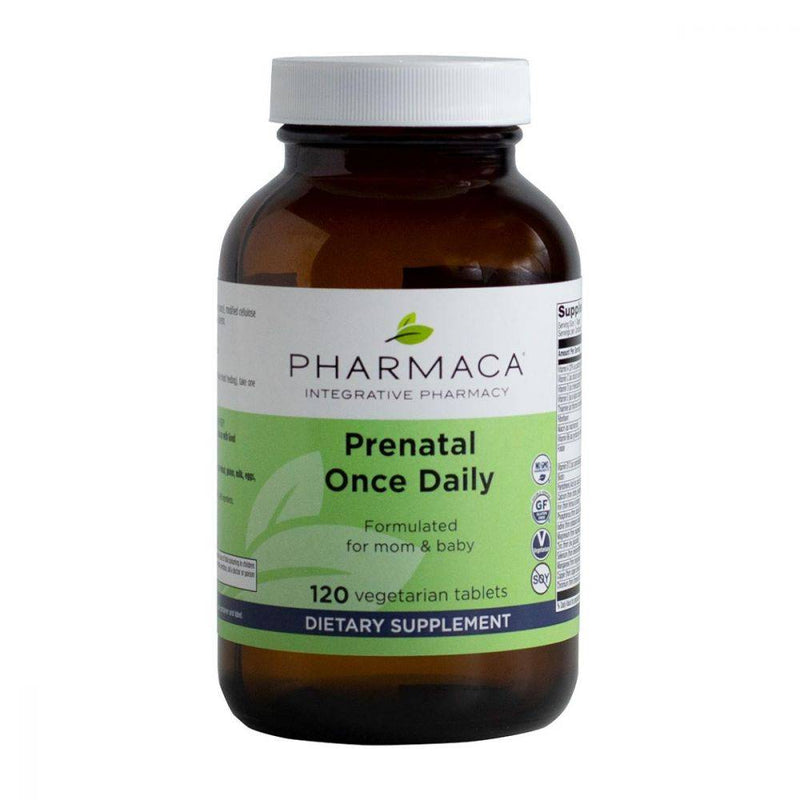 Pharmaca Prenatal Once Daily 120 Vegetarian Tablets
