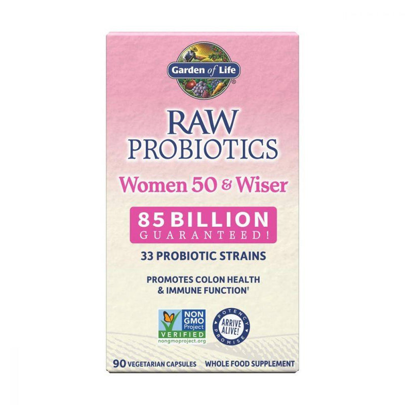 Garden of Life Raw Probiotics Women 50 & Wiser 90 vcaps