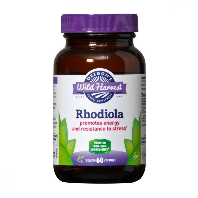 Oregon's Wild Harvest Rhodiola 60 capsules